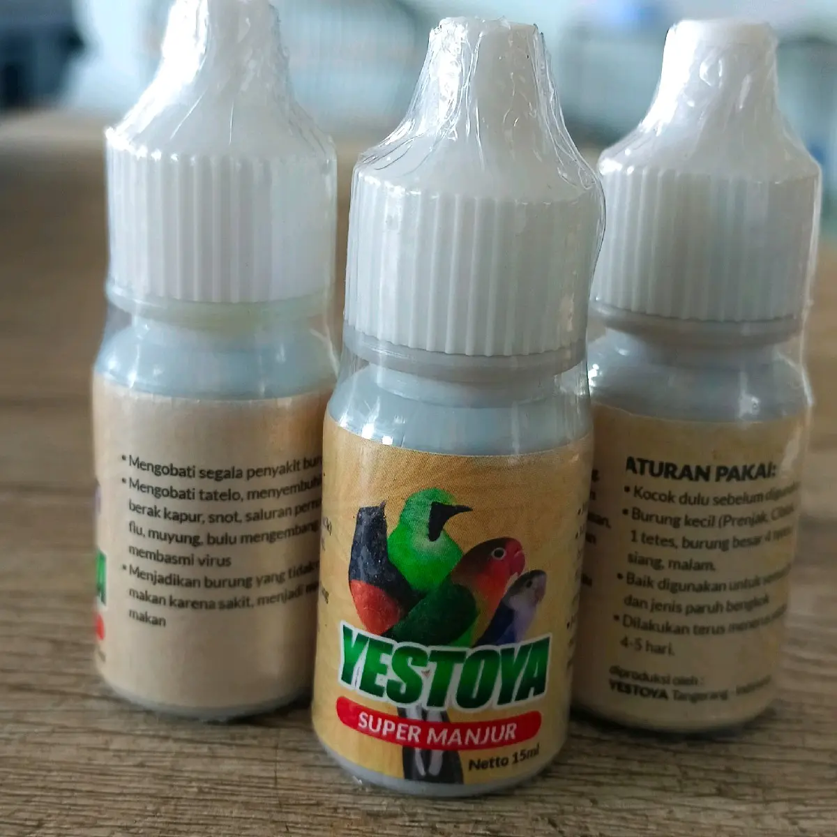 Yestoya obat burung sakit