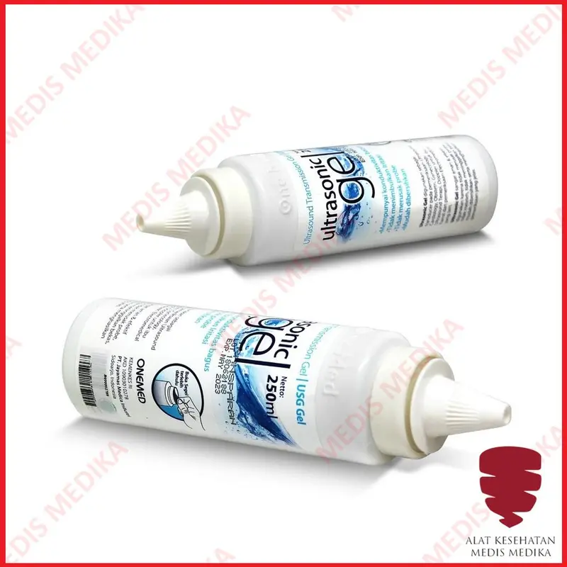 Ultrasonic Gel Onemed 250 ml Ultrasound USG Sound Jelly Doppler Untuk Hifu RF Radio Frekuensi IPL Hair Removal Ultrasound Aquasonic Slimming 250ml 1
