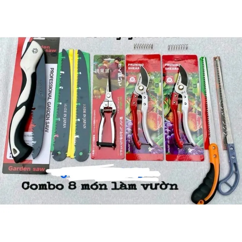 Combo dụng cụ làm vườn 8 món 0