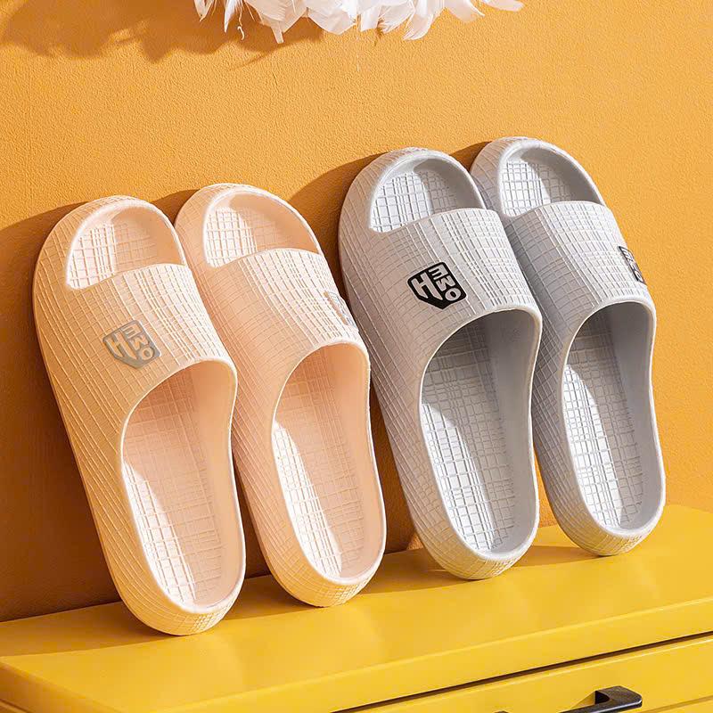 Dép đi trong nhà EVA HOME đế mềm chống trơn trượt phong cách đơn giản dành cho nam và nữ