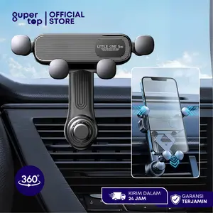 Holder Hp Mobil Ventilasi AC Car Phone Holder 360 Universal Mini Stand Phone Air Vent Free Rotating