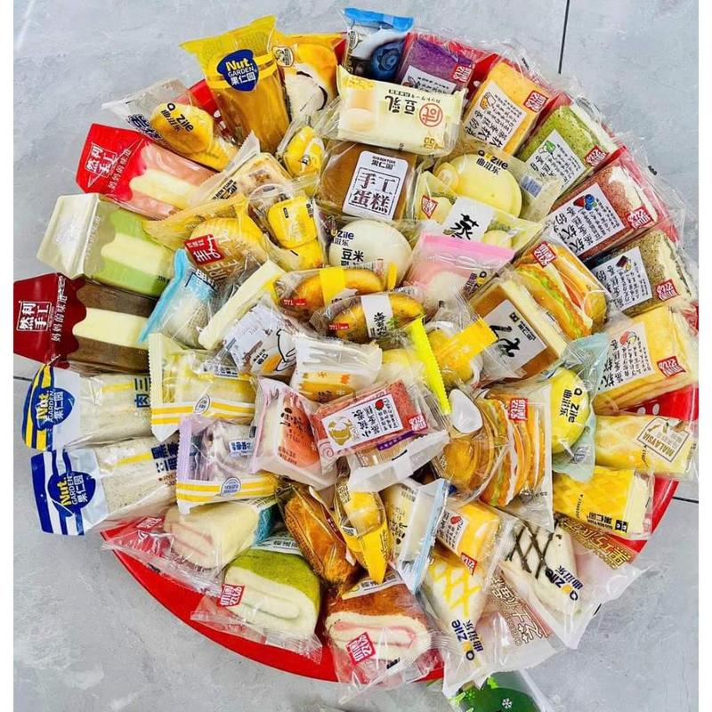 Bánh Mix Đài Loan Nhiều Vị Thơm Ngon Bánh Ngọt, Bánh Mặn, Mochi, Bông Lan, Ăn…