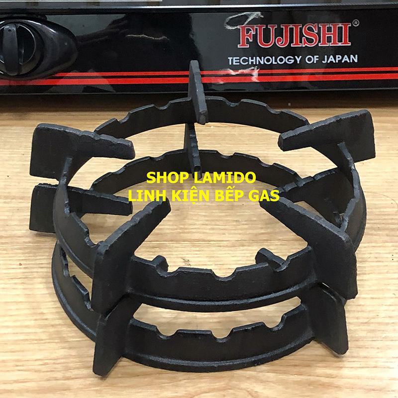 COMBO 2 Kiềng bếp gas 5 chân GANG ĐÚC FUJISHI LOẠI KIỀNG CHẮN GIÓ TIẾT KIỆM GAS - PHỤ KIỆN THAY THẾ