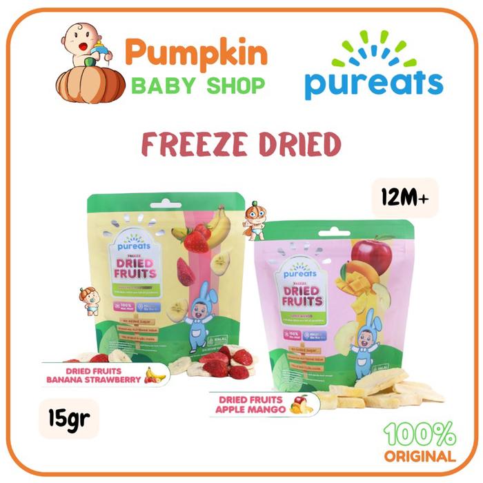 Pureats Jual Pureats Freeze Dried 15gr - Snack Bayi Anak - Jakarta Barat ...