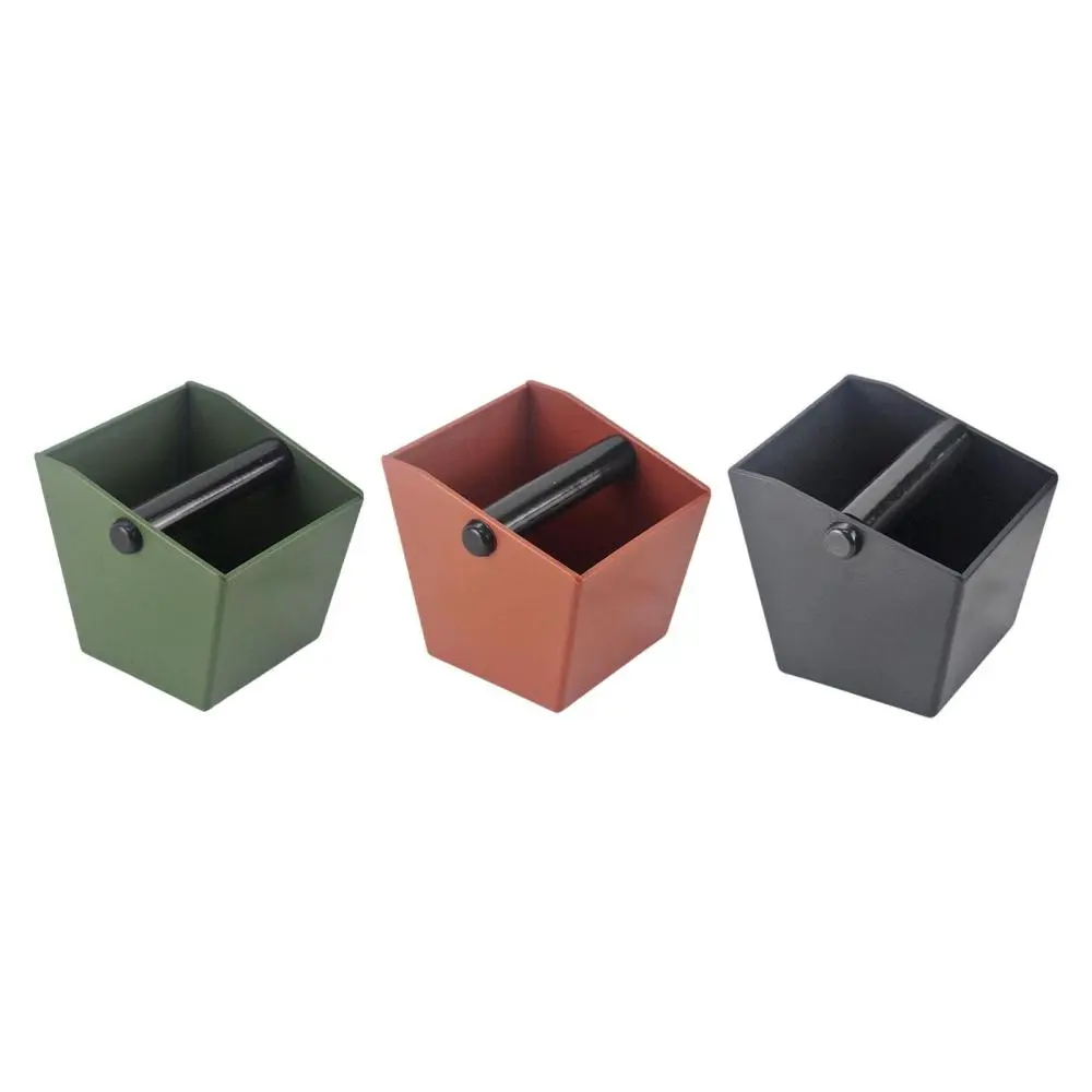 Coffee Knock Box Espresso Maker Accessories Coffee Utensils Espresso Dump Bin for Coffee Shop Cafe Coffee Grounds Kitchen Office
