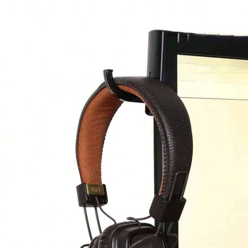 Product Introduction of Headphone Holder, Sticky Headphone Storage Hook For Computer Desk, Portable Universal Headphone Hanger for Home Office Game Room 14