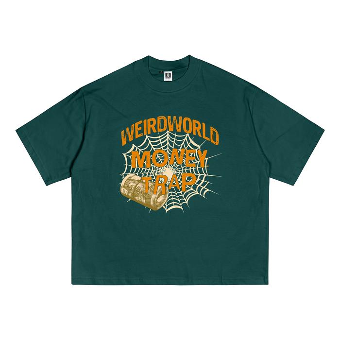 Gambar HLPD WeirdWorld | Baju Kaos | T shirt | Boxy Tee - Pitfall - HIJAU BT, S dari HLPD WeirdWorld Kota Bandung 4 Tokopedia