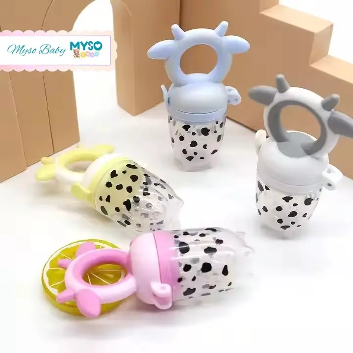 Empeng buah bayi premium model cow Baby fruit feeder Dot buah bayi MPASI 0