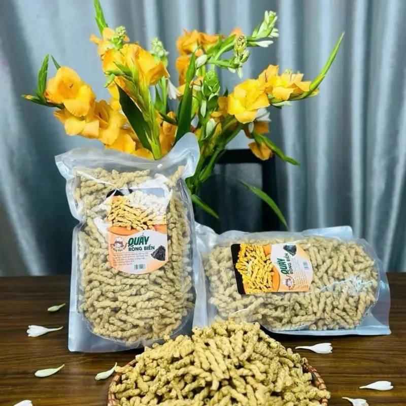 1Kg Quẩy Rong Biển Siêu Giòn Ngon - Tặng thêm kẹo 2