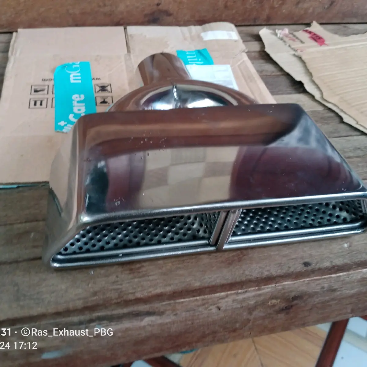 knalpot suos elf minibus Long & short model elbo