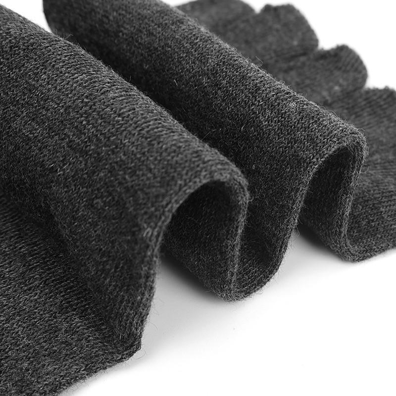 Product Introduction of Men Five-toe Breathable Ankle Socks Solid Color Casual Comfortable Sock for Women Fashion Five Fingers Sports Middle Tube Cotton Socks 18
