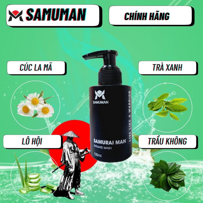 Product Introduction of Dung Dịch Vệ Sinh Nam SAMUMAN 100ml 4