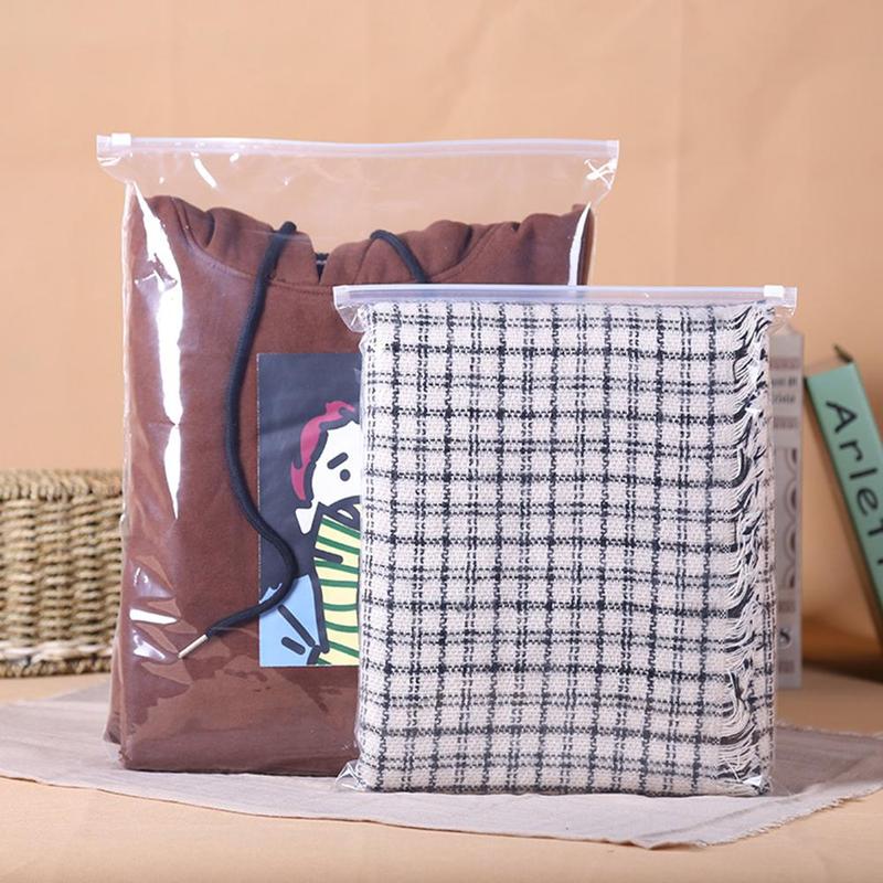 Product Introduction of Bộ Sắp Xếp Vải Cầm Tay 5 Cái, Túi Nhựa Tự Niêm Phong Túi Đựng Đồ, Khóa Kéo, Trong Suốt, Rõ Ràng 19