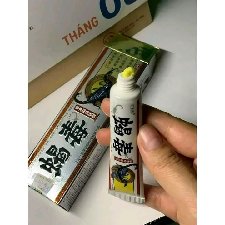( combo 2tuyp ) kem bôi nấm ngứa bọ cạp đen.kem bôi á sừng, lang ben, vẩy nến, ghẻ nước, hắc lào làm đẹp da