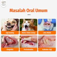 Gambar Cassiel Pet Spray Mulut Anjing/Kucing - Atasi Bau Mulut, Sakit Gusi & Bakteri, Solusi 3in1 - 1 botol dari CASSIEL-PET ID Kota Administrasi Jakarta Barat 2 Tokopedia
