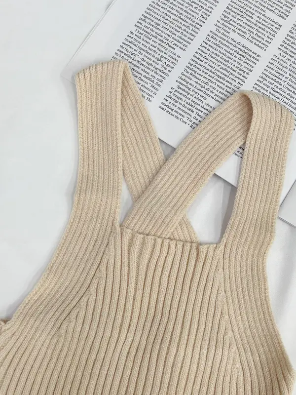 Women's Plain   Tank Top, Casual Sleeveless   Knit Top for Summer, Ladies Clothes for Daily Wear 2