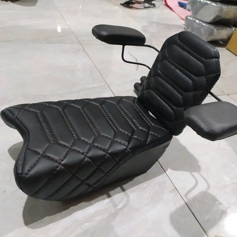 Kursi Jok Boncengan Anak Motif Timbul Lengkap Sandaran Safety Belt 0
