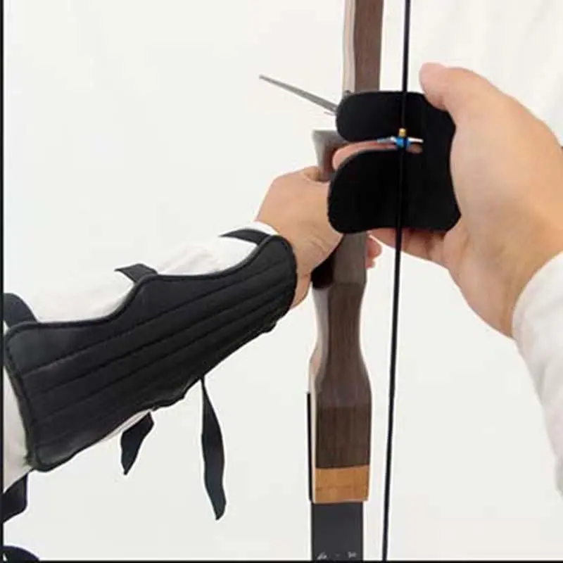 ery Guard and Finger Tab Protector for Traditional Recurve Bow Compound <Forever Vibrant>