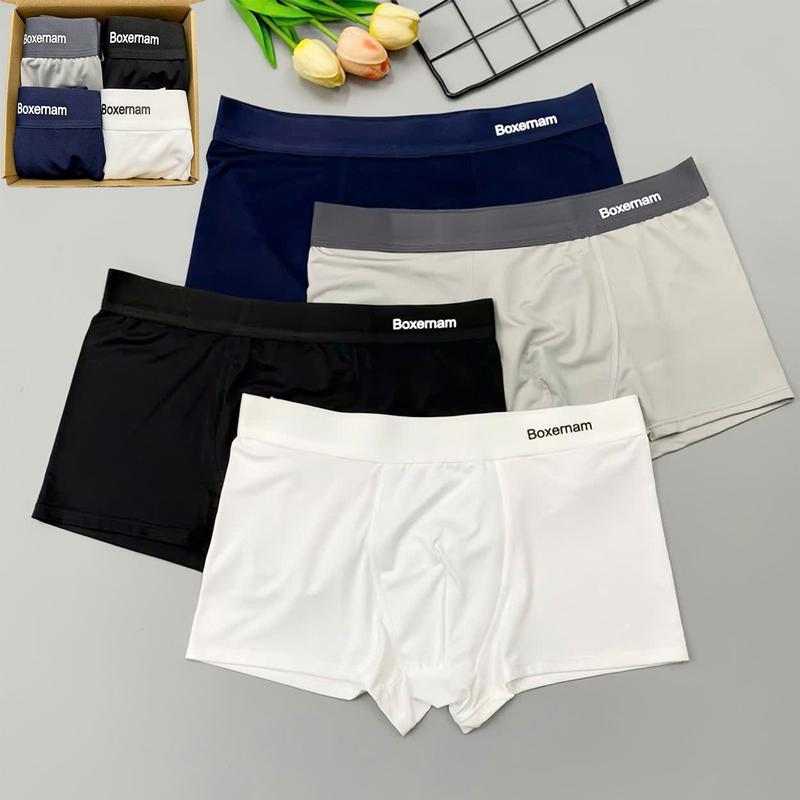 Quần sịp nam thun lạnh combo quần lót nam co giãn 4 chiều thoáng mát thấm hút mồ hôi Quần boxer/ Quần đùi Menswear