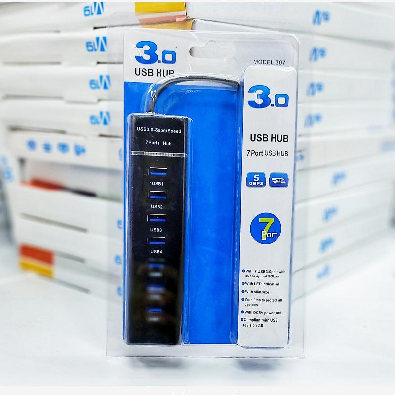 Product Introduction of usb3.0 laptop desktop expand UU one drag seven drag four hub concentrator 1.2 meters line length 6