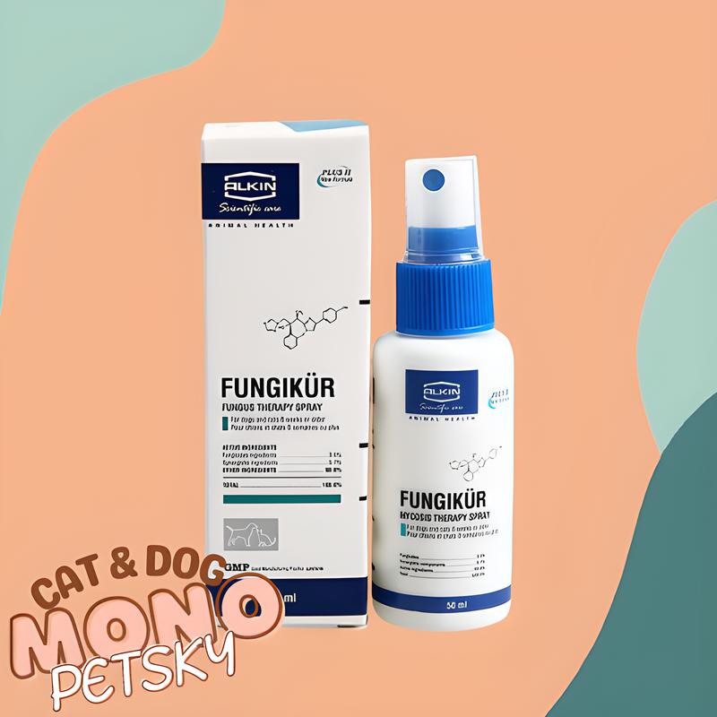 Xịt trị nấm ghẻ Fungikur cho chó mèo 50ml