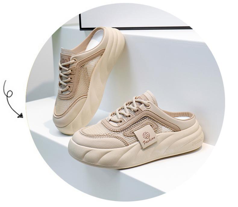 Product Introduction of Summer New Slip-on Sandals Women's Outer Wear Ins Fashion Platform Slippers Retro Casual Beach Kt2633 17