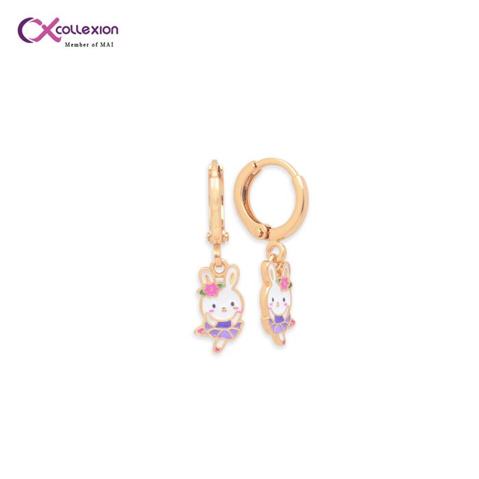 Gambar Anting Clip Anak Lapis Emas Collexion Lilly Ballet Gold Plated Earring dari Collexion Kota Administrasi Jakarta Utara Tokopedia
