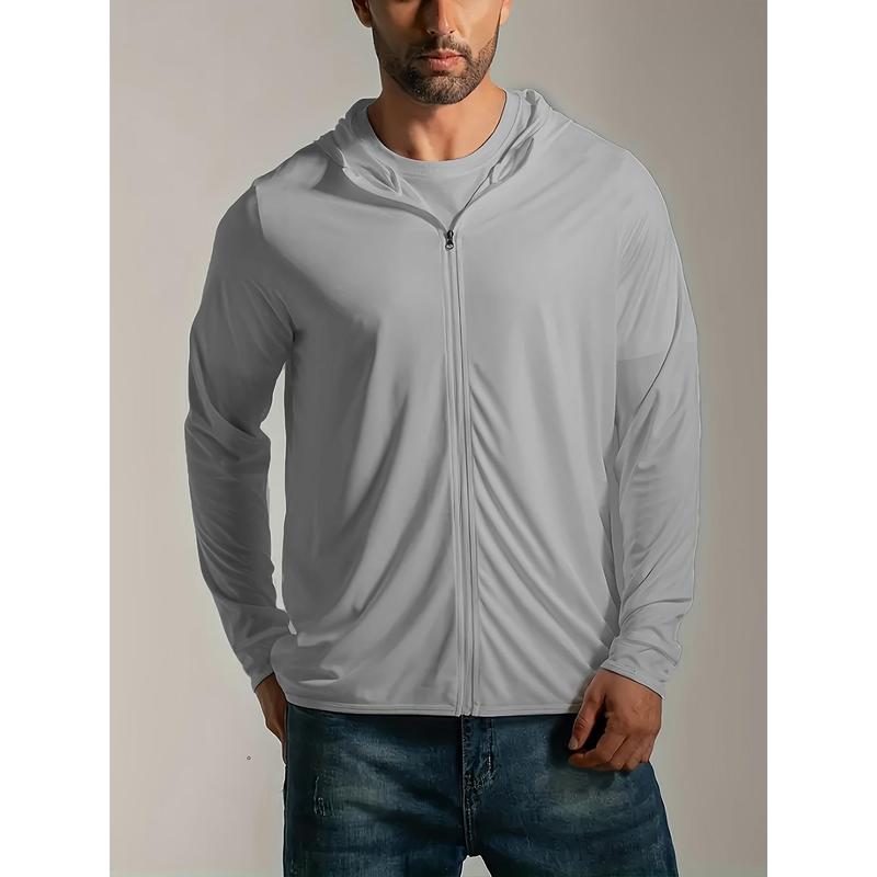 Jacket - Polyester 90%, Spandex 10% - Lightweight, Breathable, Full-Zip with Pockets - Long Sleeve for Golf, Hiking, Cycling, Fishing - Casual Outdoor Sports & Workout Gear - Versatile for Spring/Summebig  boystracksuit okami  tracccccbaggy  compression 5