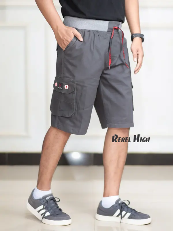 CELANA PENDEK CARGO RIP PREMIUM FASHION DISTRO ORIGINAL HIGH QUALITY TWILL COMBED STRETCH MELAR / SHORT CHINO / CHINO COWOK / SHORT CARGO ( REBELHIGH ) 3