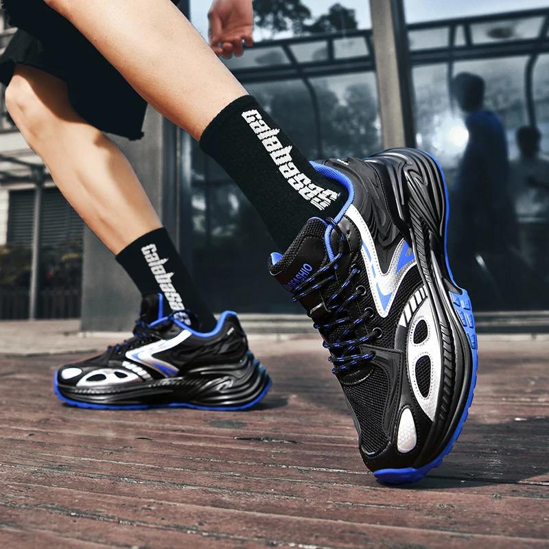 Dropshipping Personnalisé Hommes Décontracté Mode Sport Baskets Respirant Maille Vierge Jogging Course Marche Chaussures pour Femmes Runner Chaussures De Sport_voghion.com