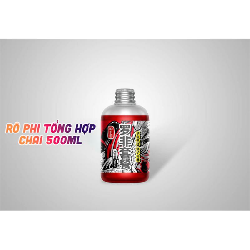 Tinh mùi rô phi tổng hợp - chai lớn 500g - mồi câu cá