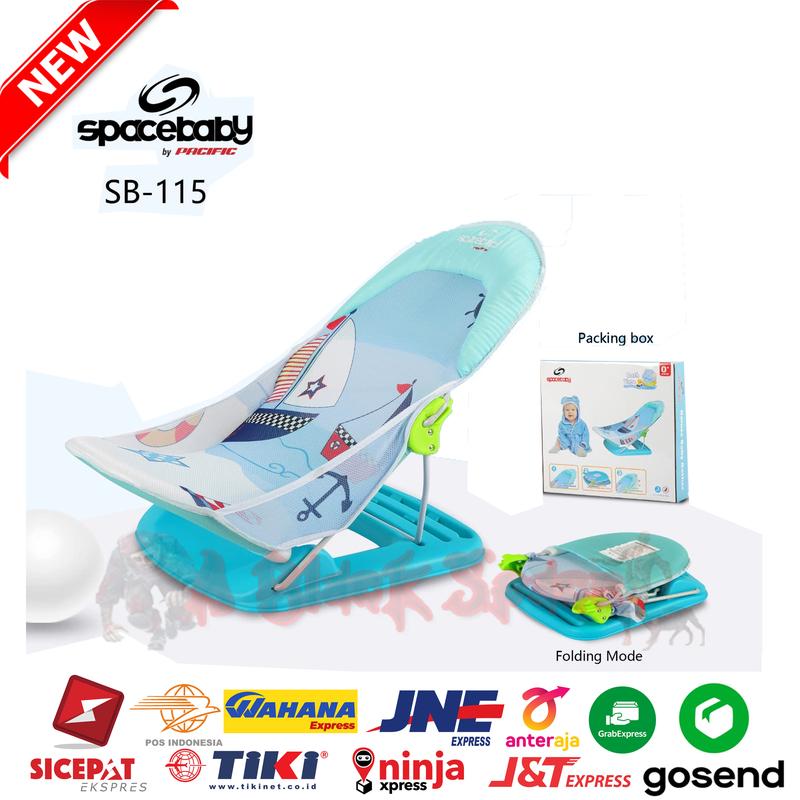 Product Introduction of Baby Bather Kursi Mandi Bayi Tempat Duduk Mandi Bayi SPACE BABY SB-115 12