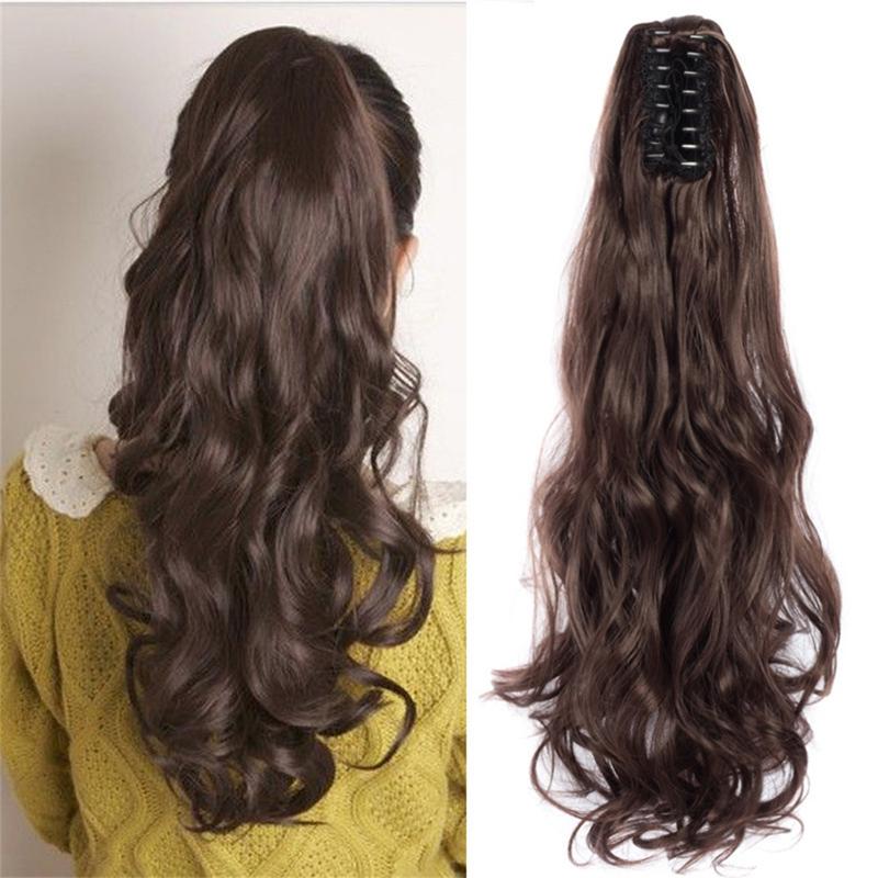 Tóc Giả Dạng Kẹp Vô Hình Xoăn Dài Tự Nhiên, Tóc Giả Thời Trang, Dành Cho Nữ, Chất Liệu Tổng Hợp, Tóc Nối Đuôi Ngựa Cao, Phong Cách Tóc Mèo, Gửi Hàng Từ Việt Nam, Harry 1