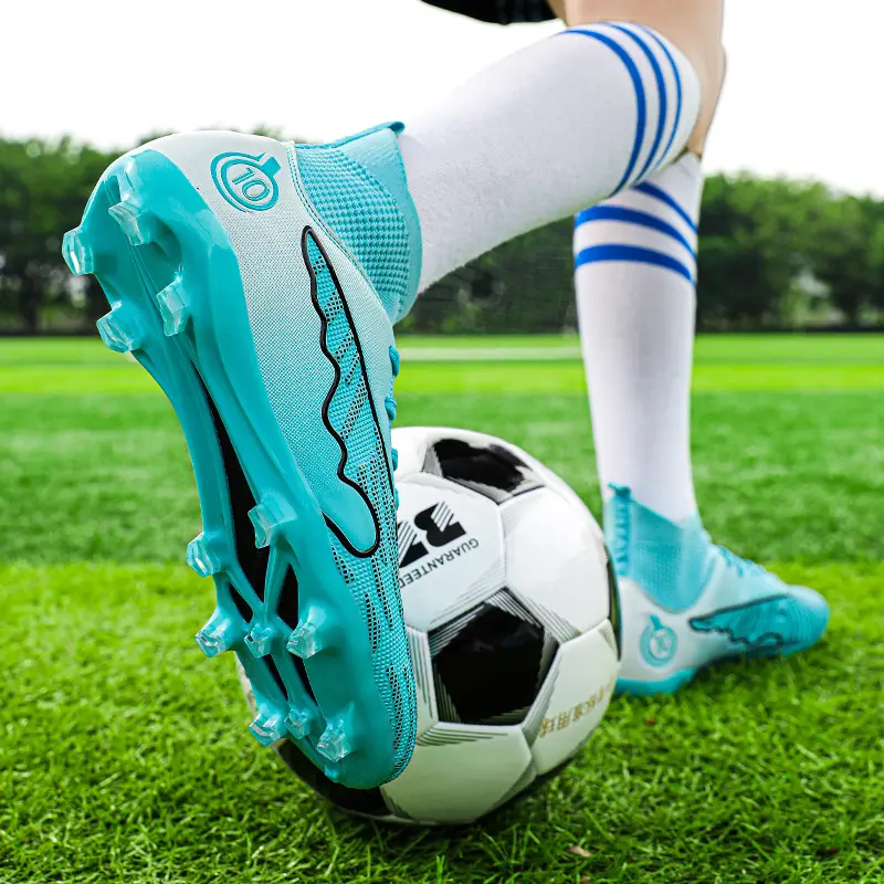Giày Bóng Đá, Dành Cho Nam Giới, Messi, Giày Tập Luyện Cổ Cao, Chất Lượng Cao, Thích Hợp Cho Thanh Niên Và Học Sinh, Giày Bóng Đá, Cỡ Lớn 33-46, Đinh Tán FG, Chống Trượt, Hấp Thụ Sốc, Giày Trò Chơi Chuyên Nghiệp 7