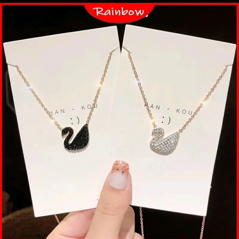 Kalung Titanium Bebek Angsa 1 Import Fashion Korea Anti Karat 0