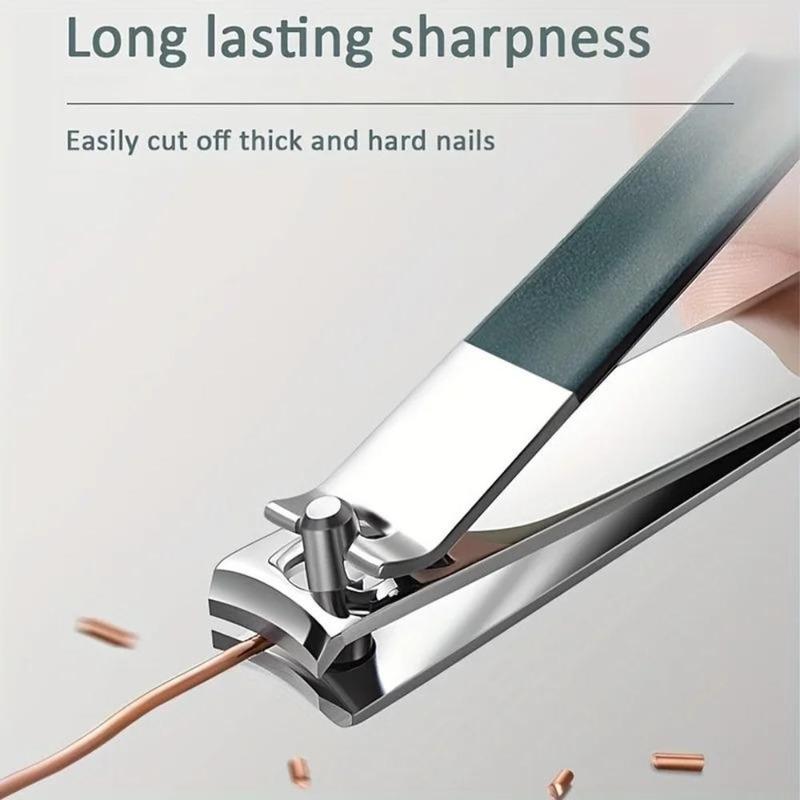 Product Introduction of Durable Stainless Steel Nail Clippers Set Multifunctional Dead Skin Pliers Nail Trimming Tools Portable Nails Manicure Tools 13