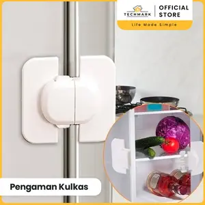 Kunci Pengaman Pintu Lemari Es Kulkas Laci Anak Baby Safety Lock