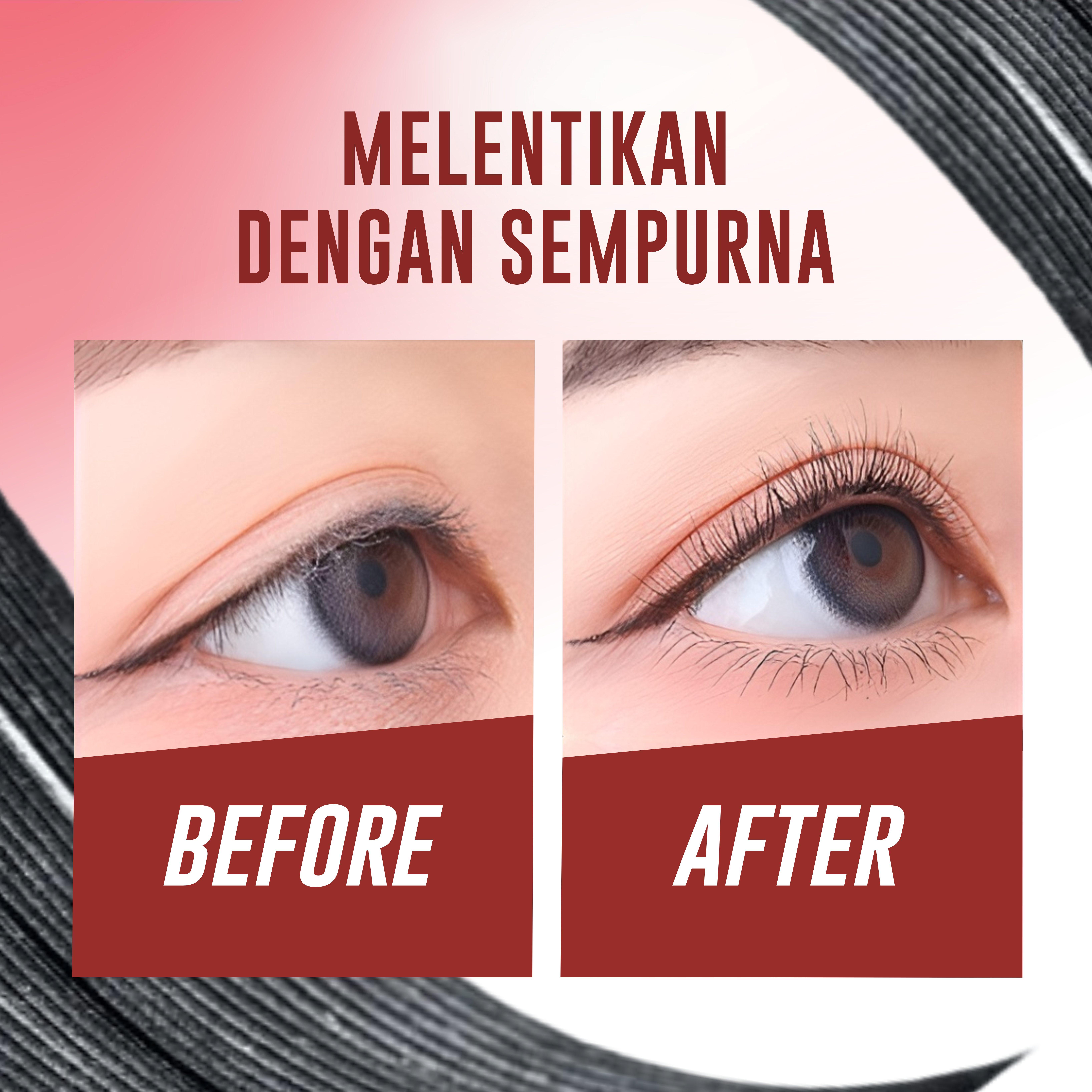 [Skistore] BPOM Maskara Charming Color Black Amy's Diary Mascara Brushes Small Long-Lasting