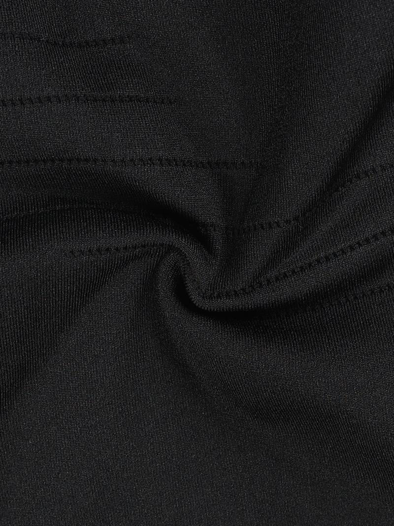 Product Introduction of 【Plus Size】 Solid High Waist Sports Leggings, Breathable Quick Drying Comfortable Tummy Control Skinny Pants, High Stretch Yoga Leggings, Ladies Sportswear for Indoor Outdoor Wear 9