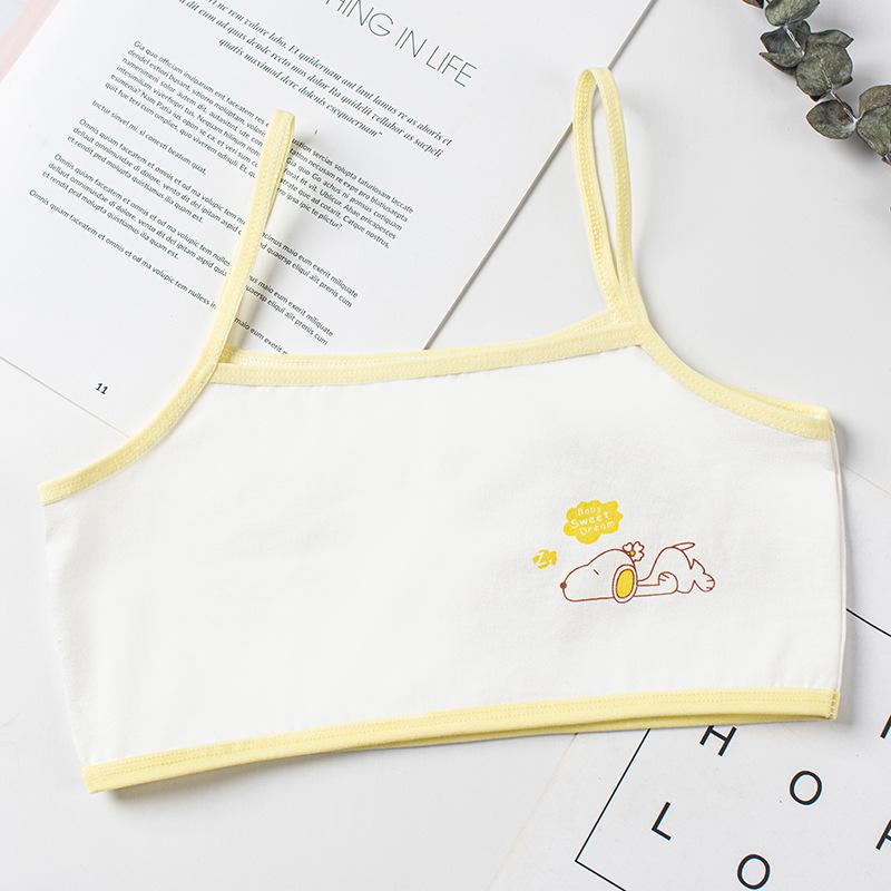 Product Introduction of Girl's Sport Bras Teens Brassiere Kids Underwear Cotton Girls Training Bra Push Up Running Tops 7-16 Years Adolescente 12