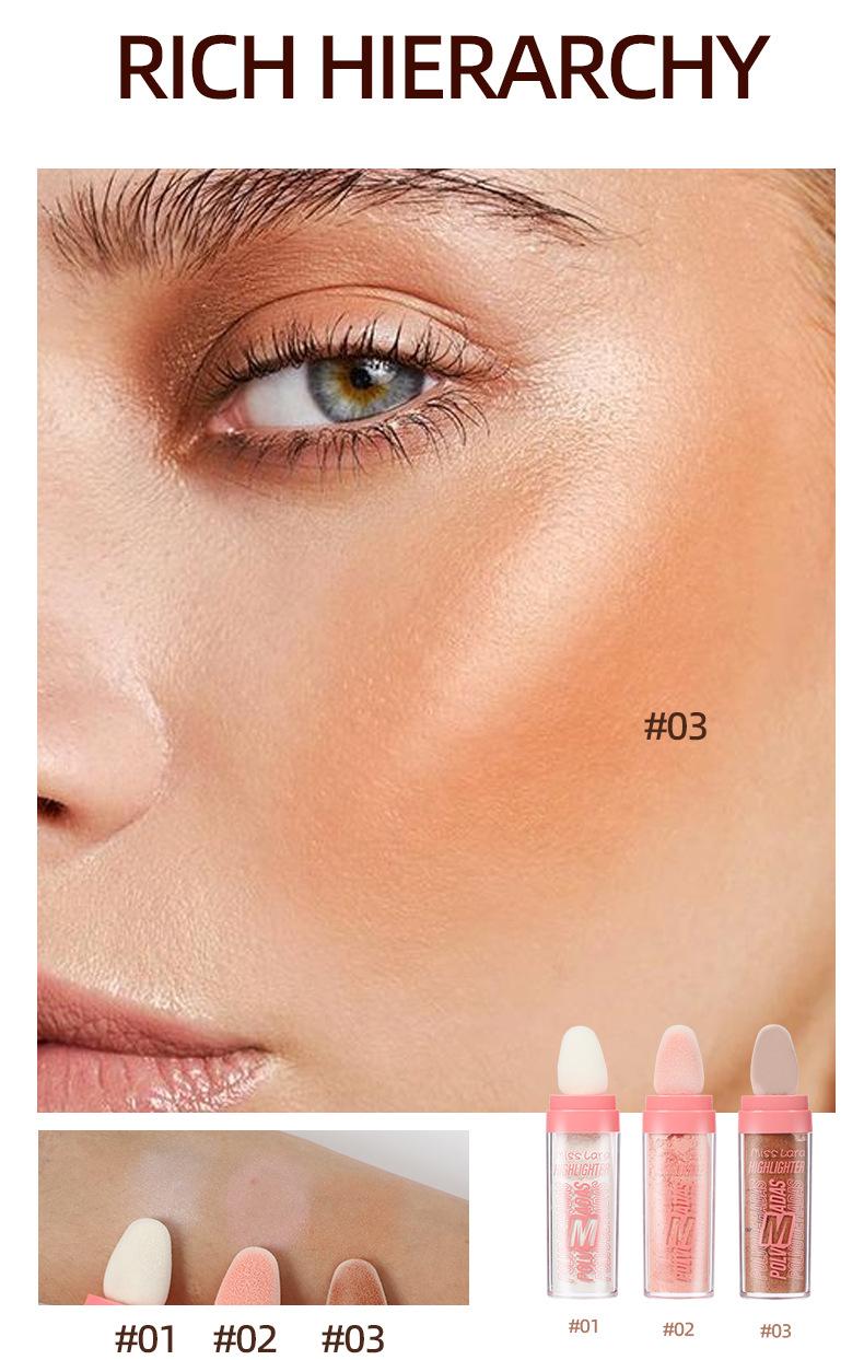 Product Introduction of Fairy Highlight Pat Powder Full Body Highlight Brightening Natural Three-dimensional Contouring Blush 4