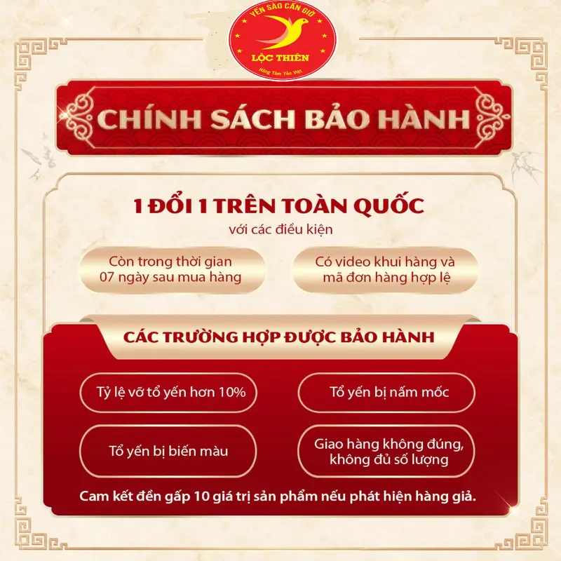 Chân Yến Cục Rút Lông Nguyên Chầt [ Hộp 100g/50g/25g/10g ][ Có Quà Chưng] YẾN SÀO CẦN GIỜ LỘC THIÊN 6