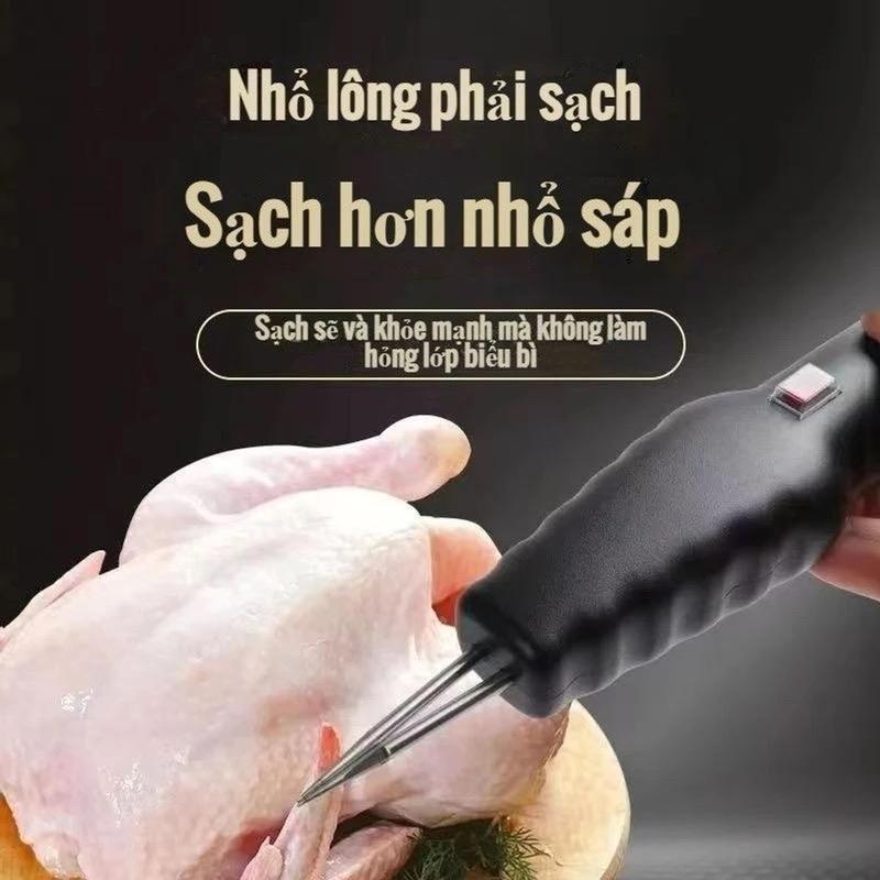 Product Introduction of Máy Nhổ Lông Gà, Lông Vịt Máy Loại Bỏ Lông Nhỏ Của Gà Vịt Cầm Tay Thế Hệ Mới Công Suất Cao 7