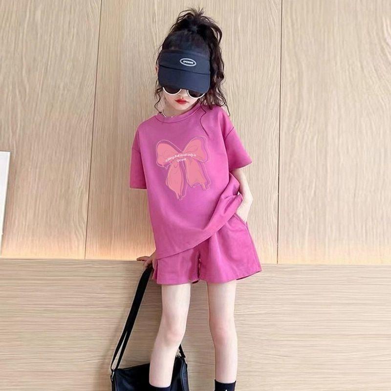 Bộ Đồ Mùa Hè Cho Bé Gái, Thời Trang Phong Cách Phương Tây, Quần Đùi Trẻ Em Mùa Hè, Bộ Đồ Hai Mảnh Thể Thao Đi Chơi, Hàng Mới Về Năm 2025, Bán Chạy Cửa Hàng 7
