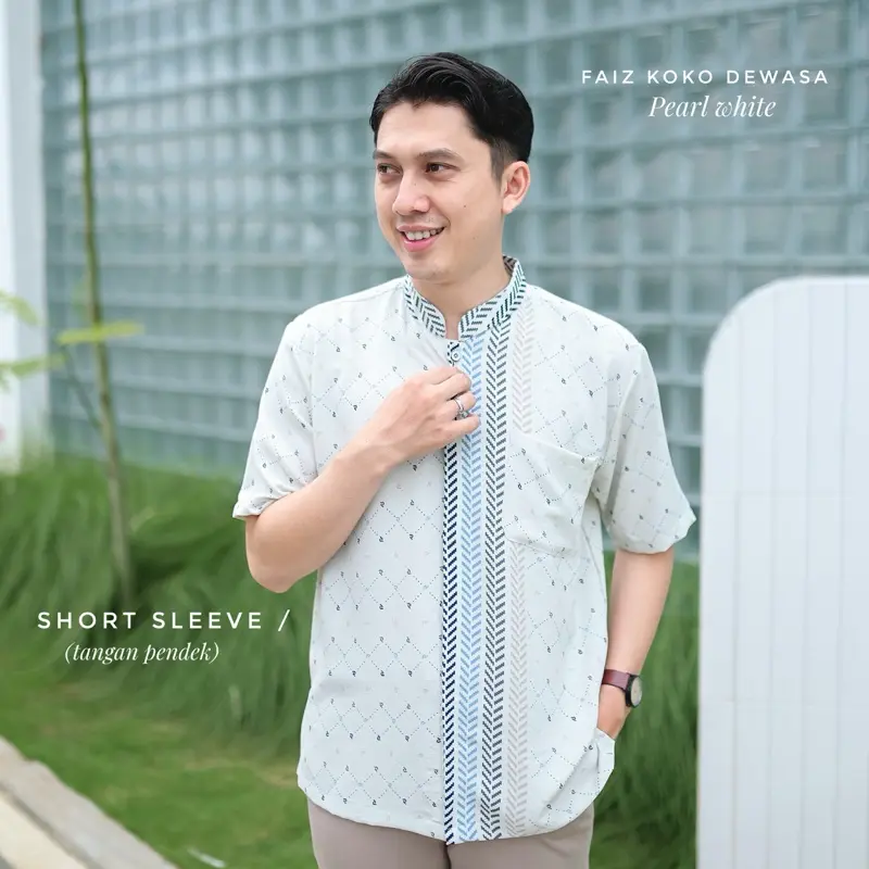 3.3 DISKON Rereyshop Faiz Koko Dewasa - Kemeja Koko Sarimbit Terlaris | Sarimbit Lebaran 2025 - Koko Lengan Panjang Koko Lengan Pendek - Koko Premium Terbaru 7