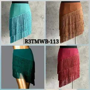 Rok Rumbai 3T Miring Warna Baru.Rok Line Tari R3TMWB-113