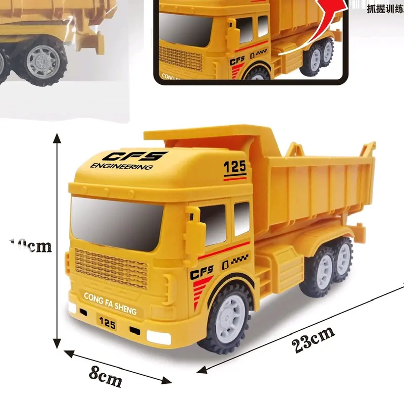 Bộ đồ chơi xe công trình cho bé 7