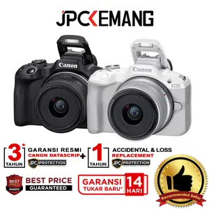 Canon EOS R50 kit 18-45mm Mirrorless Camera EOS R 50 18-45 mm Garansi Resmi