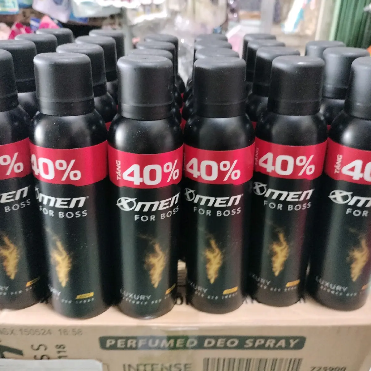 Xịt khử mùi Exmen Boss Luxury 210ml.