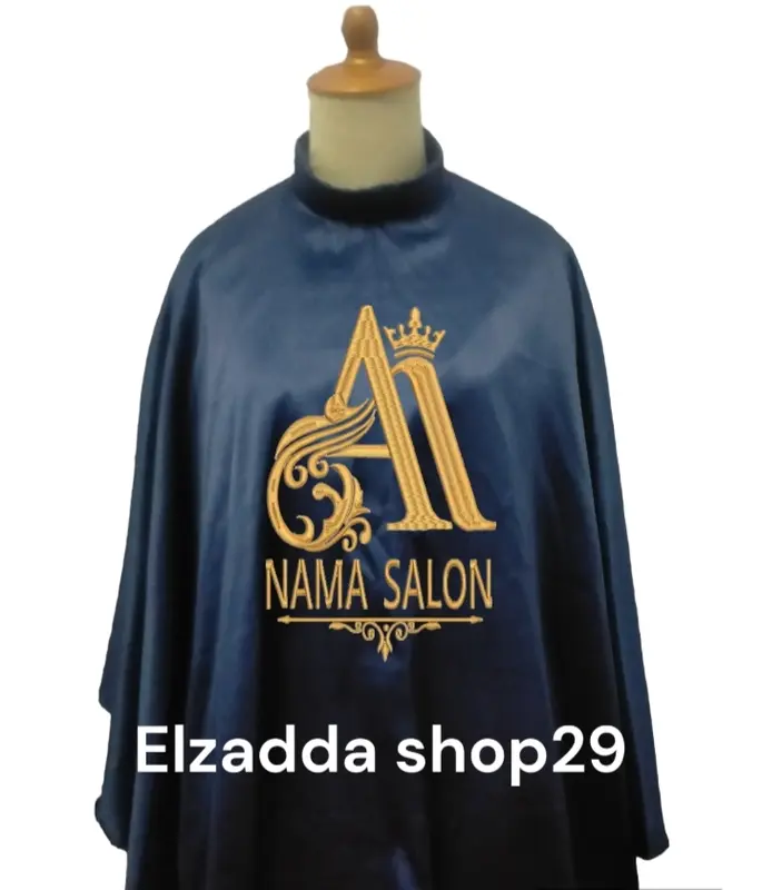 ELZADDASHOP29 /apron penutup dada/beauty salon/make up wedding/tata rias salon wedding/rias pengantin/kip/keep make up/eyeleast make up/hena mua/cod/request bordir nama salon dan logo Sisir Kain 0